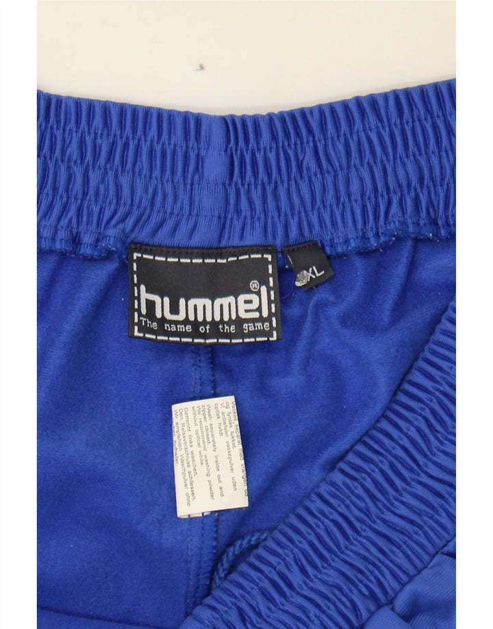 HUMMEL Womens Tracksuit Trousers UK 18 XL Blue Polyester Vintage Hummel and Second-Hand Hummel from Messina Hembry 