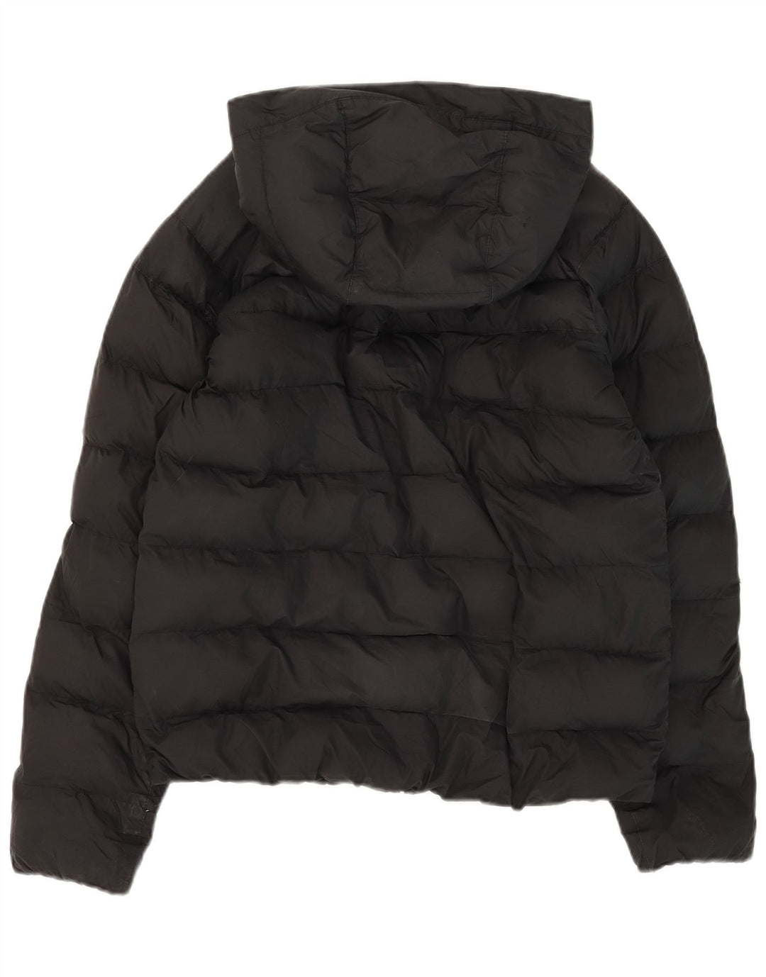Nike Wattierte Jacke mit Kapuze für Jungen, 13–14 Jahre, XL, schwarzes Polyester