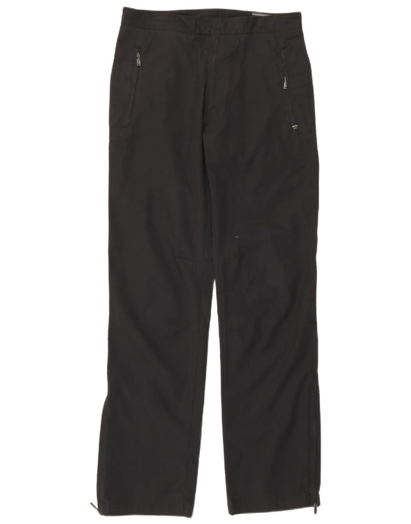 Gas Herren Straight Chino Hose W32 L33 Schwarz Polyester