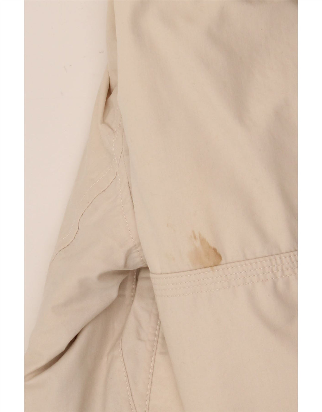 Timberland Herren-Bomberjacke mit Kapuze, UK 38, mittelbeige Baumwolle