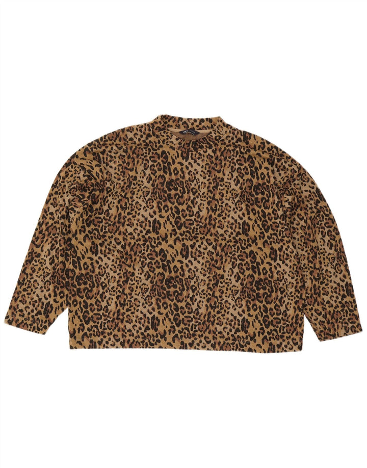 Marks & Spencer Damen-Pullover mit Rollkragen, UK 22 3XL, Braun