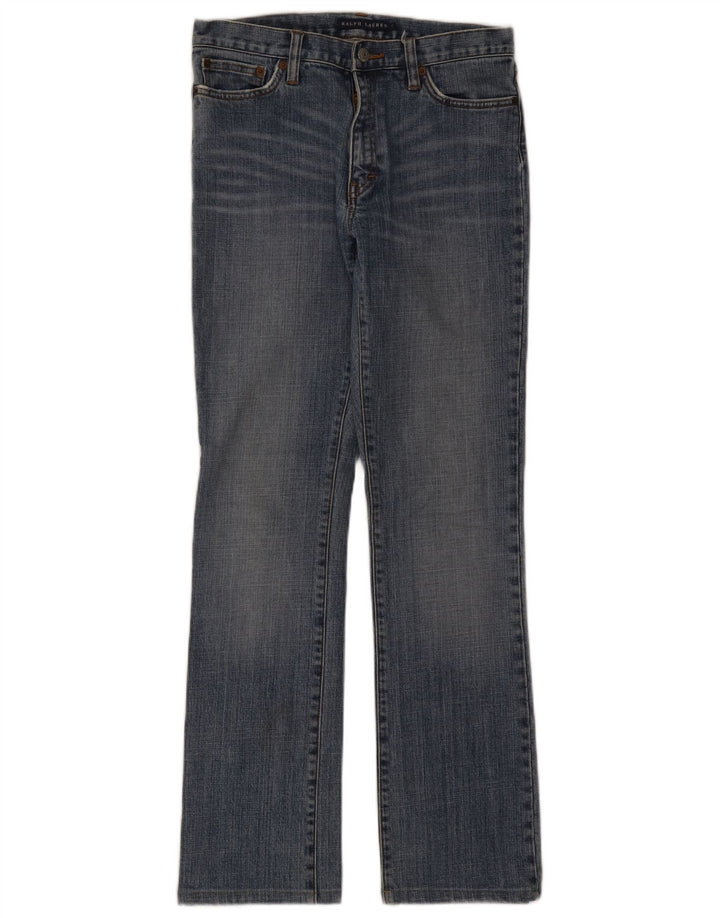Ralph Lauren Damen Bootcut-Jeans US 6 Medium W30 L30 Blaue Baumwolle