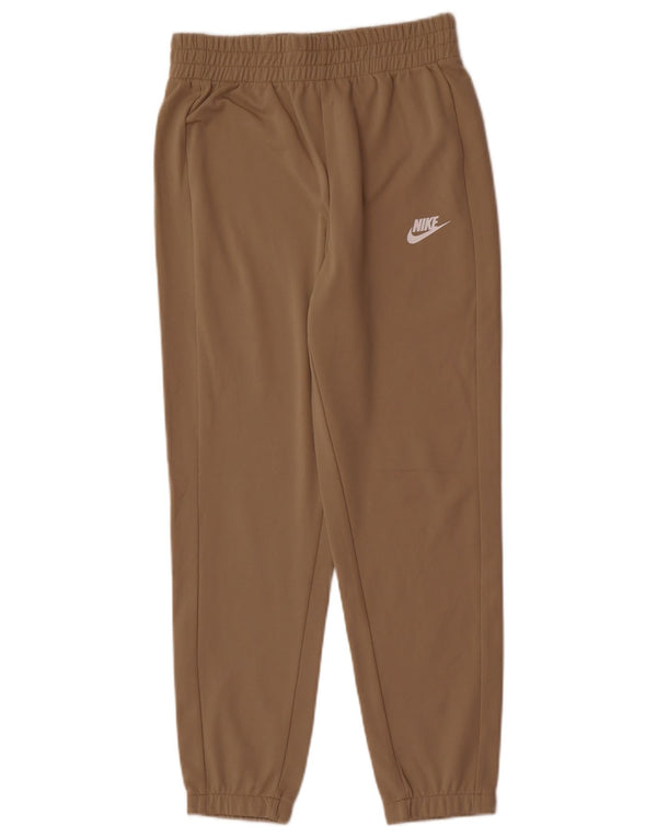 Nike Jungen-Trainingshose, Jogginghose, 12–13 Jahre, groß, beige, Polyester