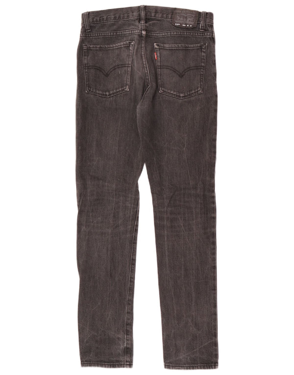 Levi's Jungen 510 Skinny Jeans 15–16 Jahre W29 L29 Graue Baumwolle