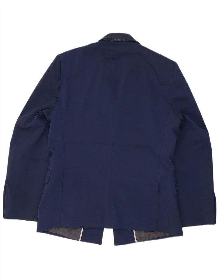 Marks & Spencer Herren-Blazer mit 1 Knopf, Gr. 40, Marineblau, klassisch
