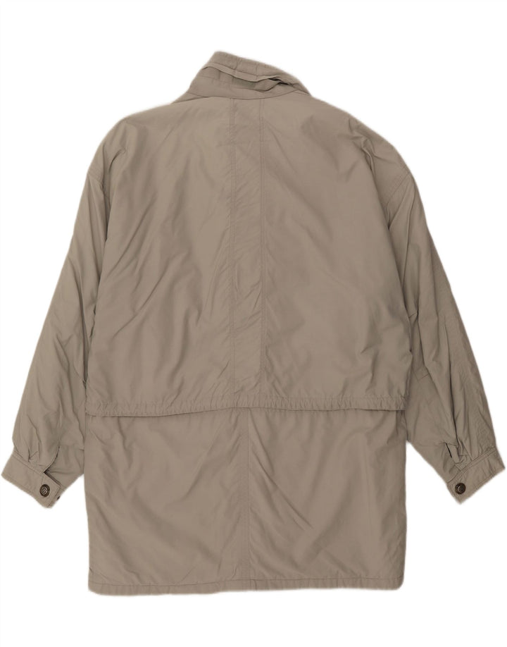 BUGATTI Herren Gore-Tex Windjacke IT 50 Large Grau Baumwolle