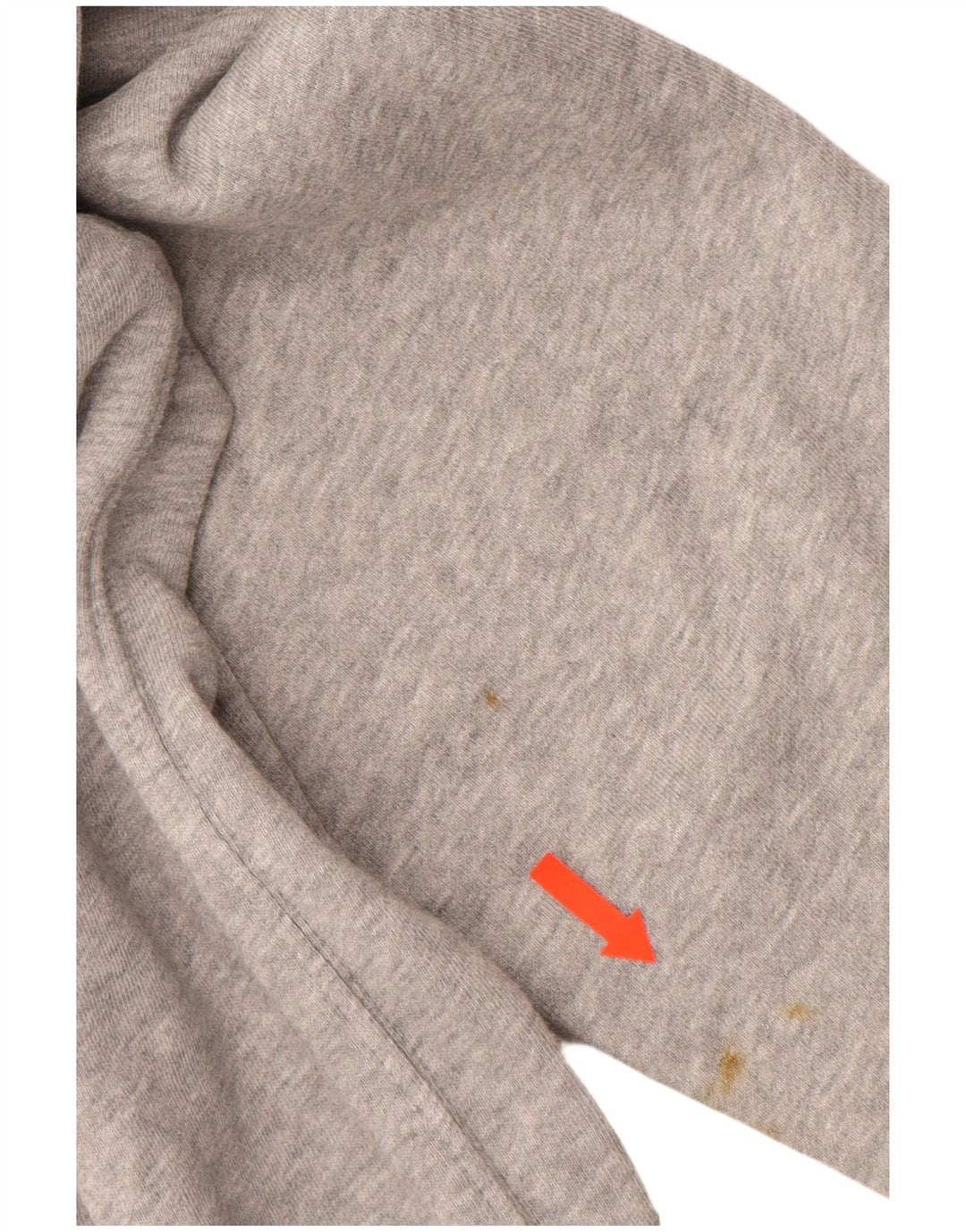 NIKE Herren-Sweatshirt-Pullover aus mittelgrauer Baumwolle