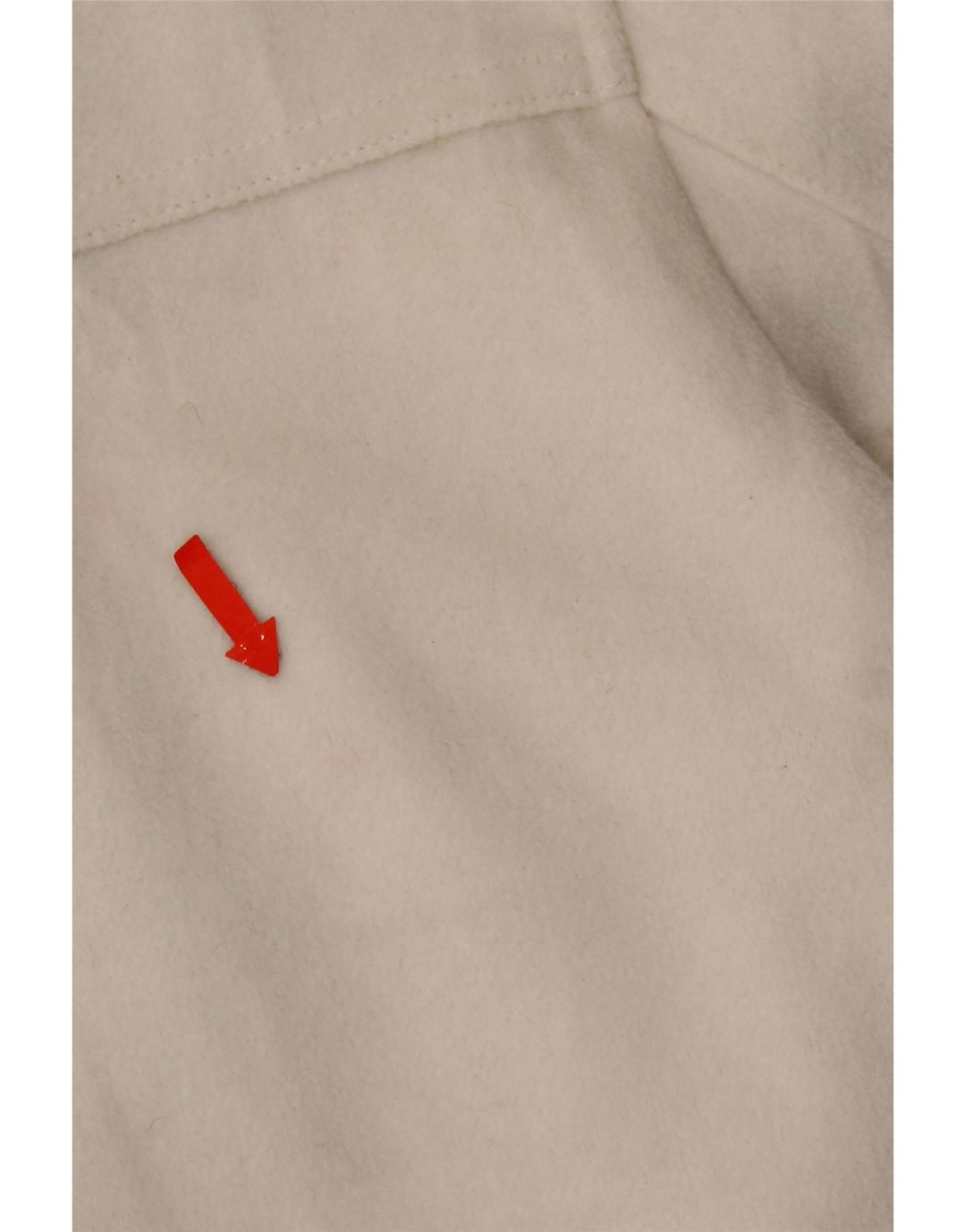 Zara Womens 4 Button Crop Blazer Jacke UK 10 Small Weiß Polyester