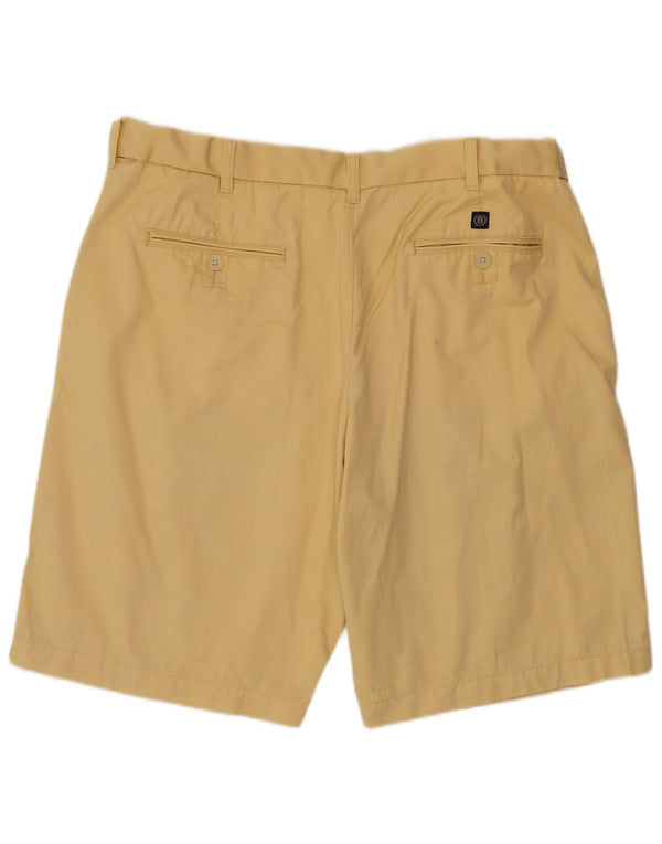 Marks & Spencer Herren-Chinoshorts W36, Größe L, Gelb, Baumwolle
