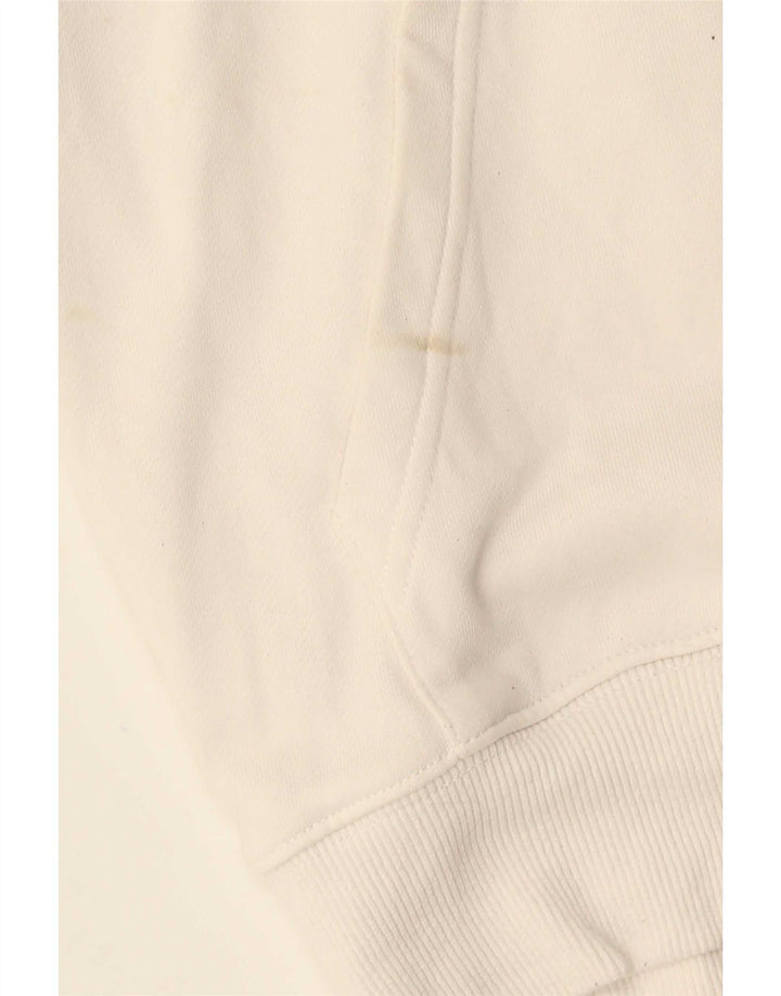 Champion Herren-Kapuzenpullover mit Grafik, Größe L, Weiß