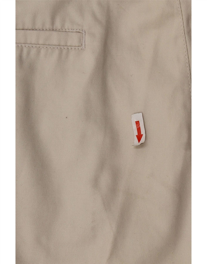 Dockers Herren Pegged Chino Shorts W36 Large Beige Baumwolle