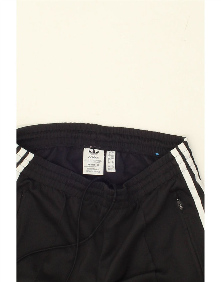 ADIDAS Womens Tracksuit Trousers UK 10 Small Black Polyester Vintage Adidas and Second-Hand Adidas from Messina Hembry 