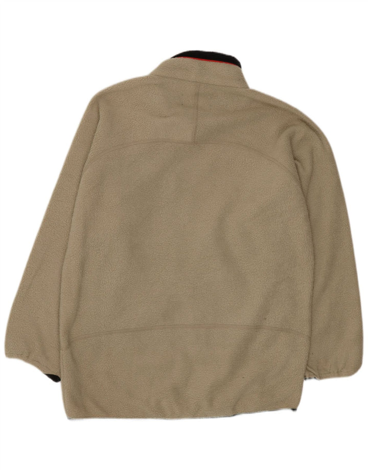 Fila Herren Fleecejacke UK 40 Large Beige Polyester