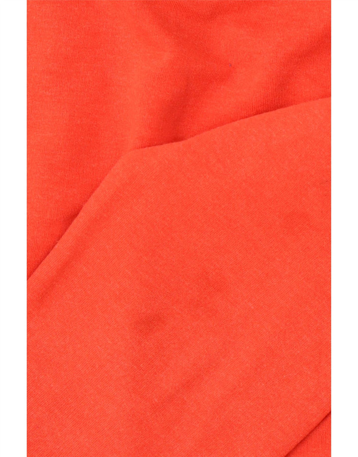 JACK & JONES Herren-Sweatshirt mit Rollkragen, groß, Baumwolle, Orange