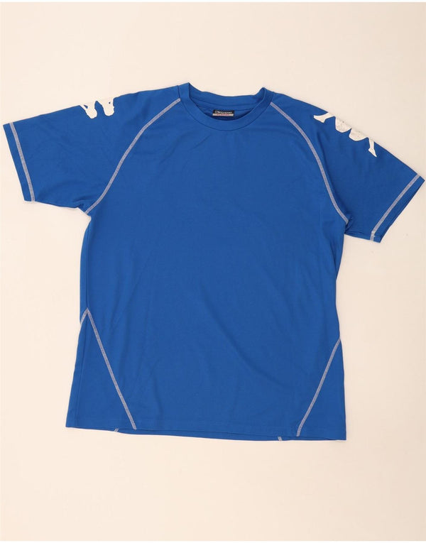 KAPPA Herren Grafik T-Shirt Top XL Blau