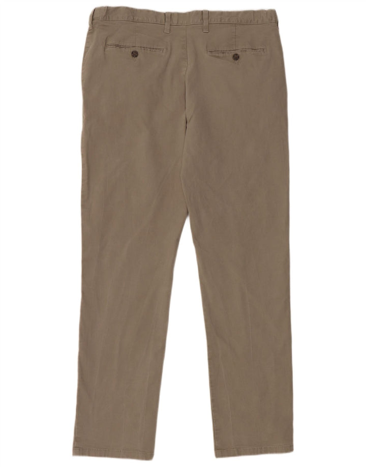 Marks & Spencer Herren-Chinohose, normal, W38, L33, Grau, Baumwolle