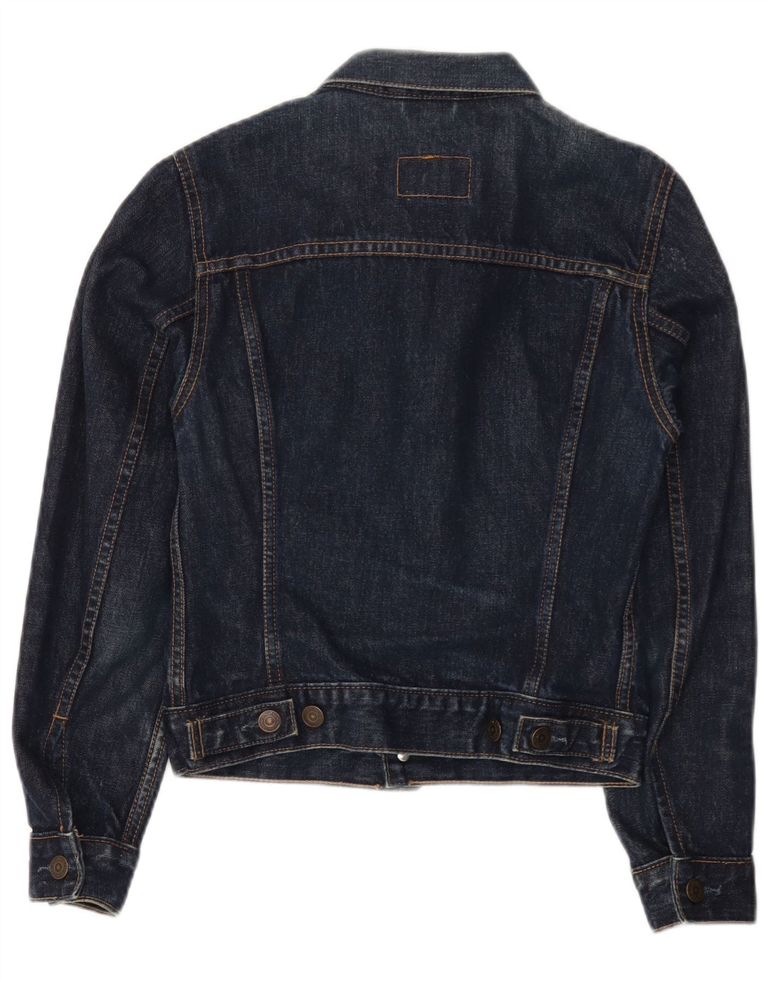 Levi's Jeansjacke für Mädchen, 7–8 Jahre, XS, Marineblau, Baumwolle