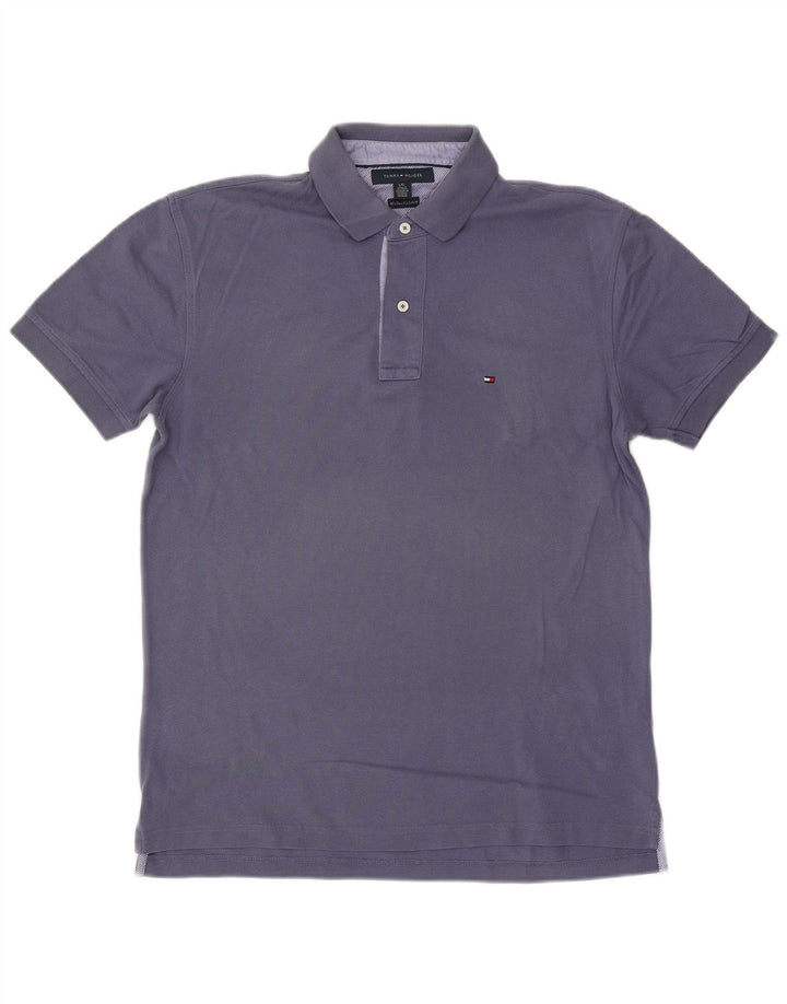 TOMMY HILFIGER Herren Poloshirt Große Marineblaue Baumwolle