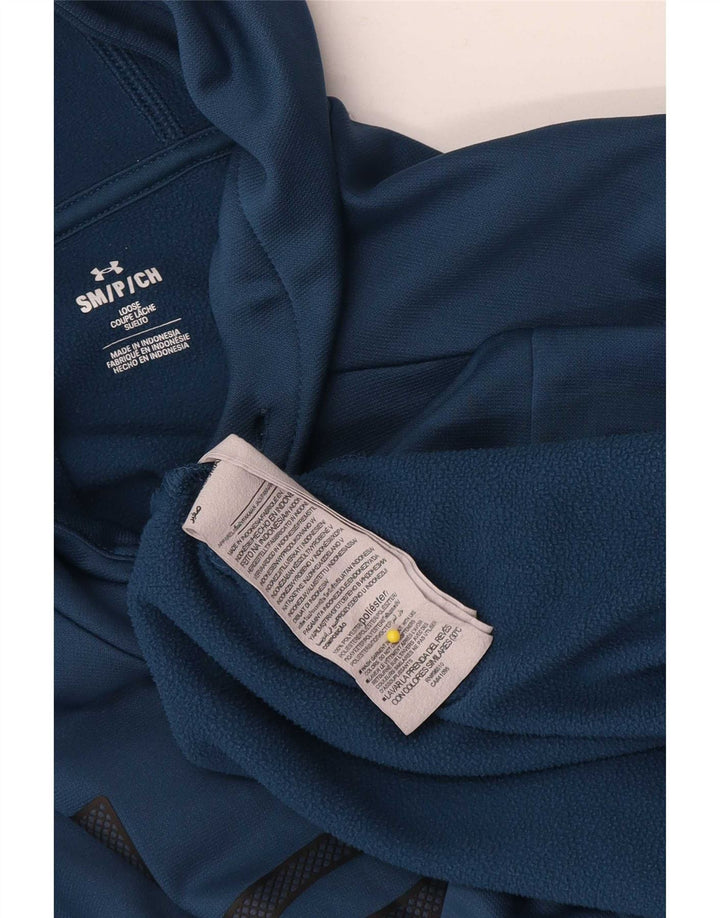 Under Armour Herren-Kapuzenpullover mit Grafik, klein, blau, Polyester