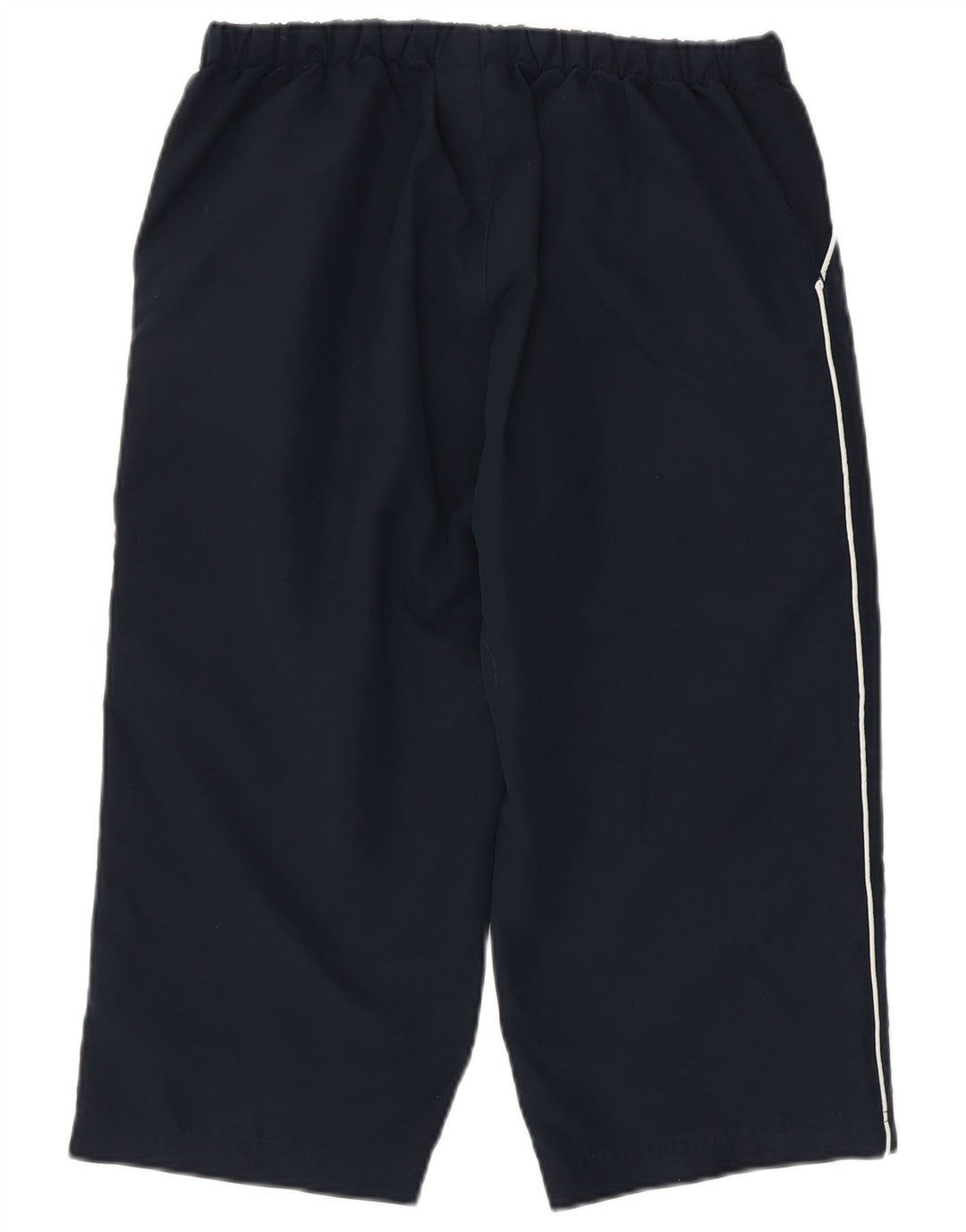 Reebok Damen Capri-Trainingshose UK 14 Medium Marineblau Polyester