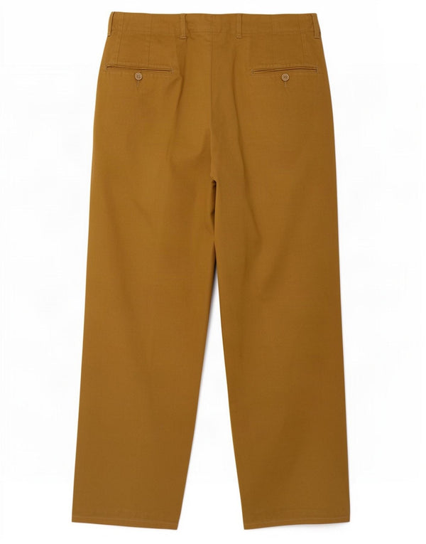 Wampum Mens Pegged Chino Hose IT 50 Large W34 L28 Khaki Cotton