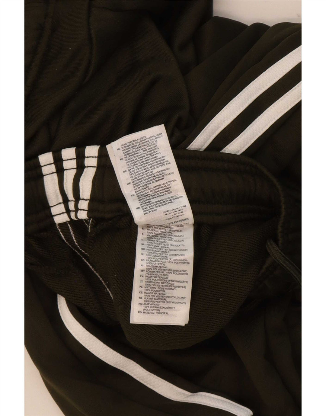Adidas Herren-Trainingshose, groß, Khaki, Polyester