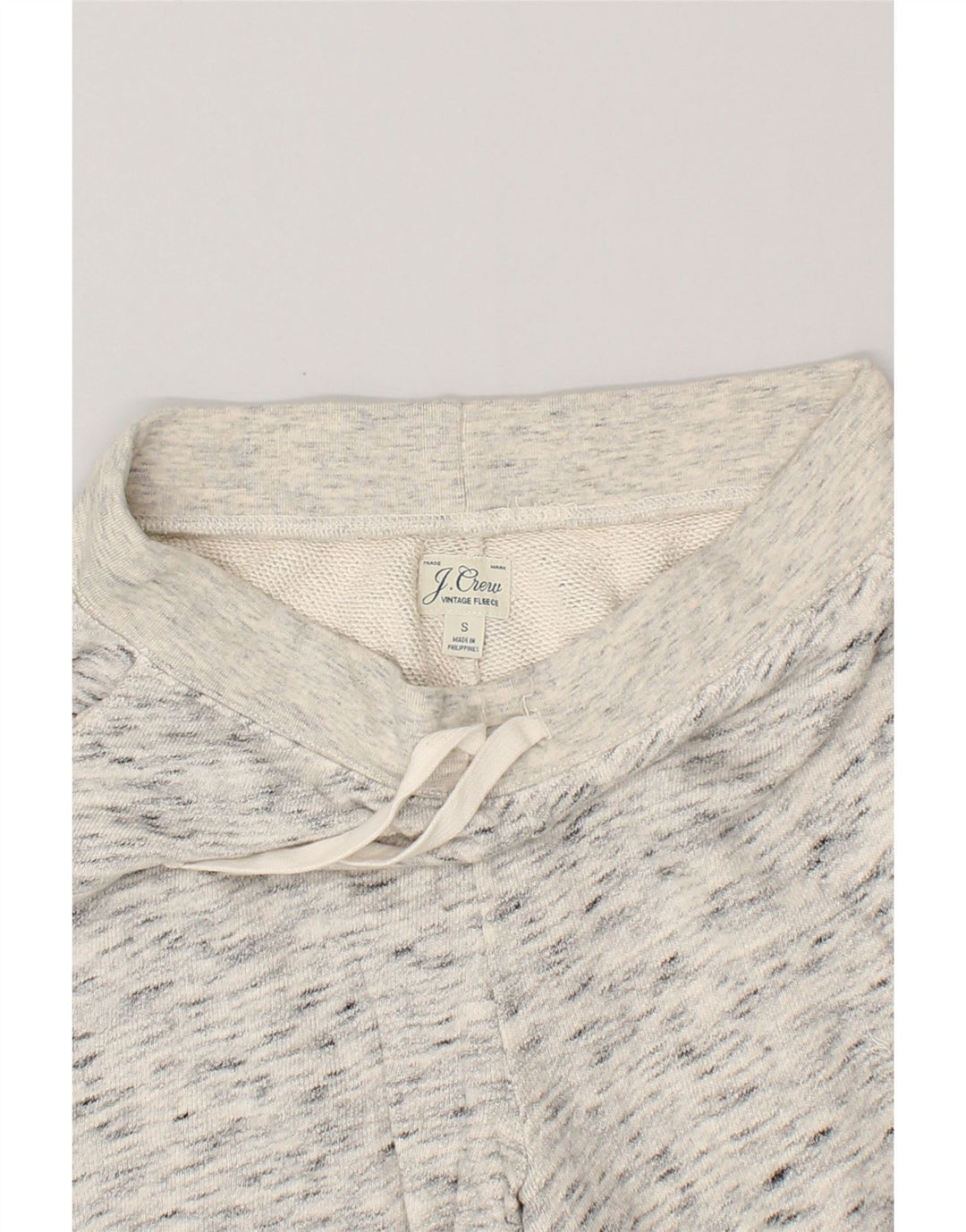 J. CREW Womens Tracksuit Trousers Joggers UK 10 Small Grey Flecked Cotton | Vintage J. Crew | Thrift | Second-Hand J. Crew | Used Clothing | Messina Hembry 