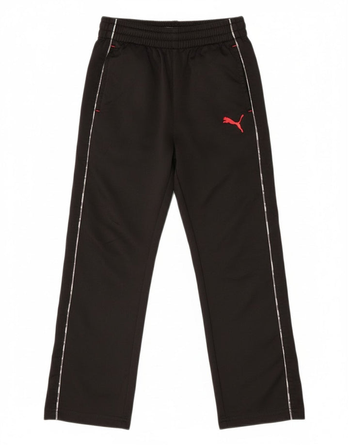 Puma Trainingshose für Jungen, 5–6 Jahre, schwarzes Polyester