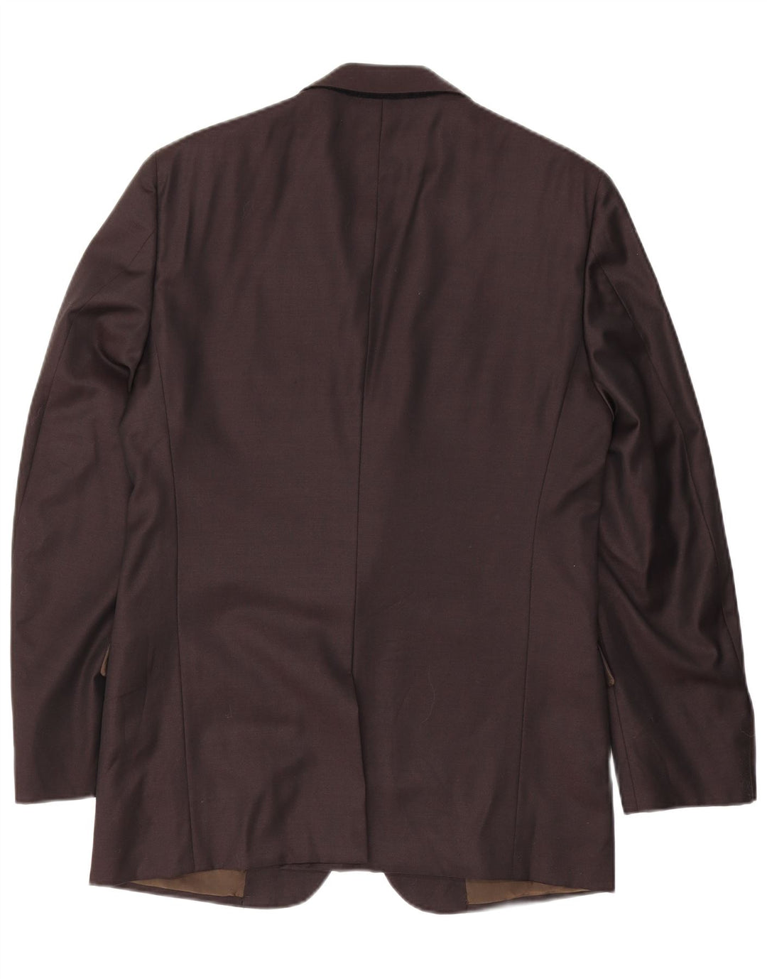 Calvin Klein Herren-Blazer mit 2 Knöpfen, groß, Burgunderrot, Schurwolle