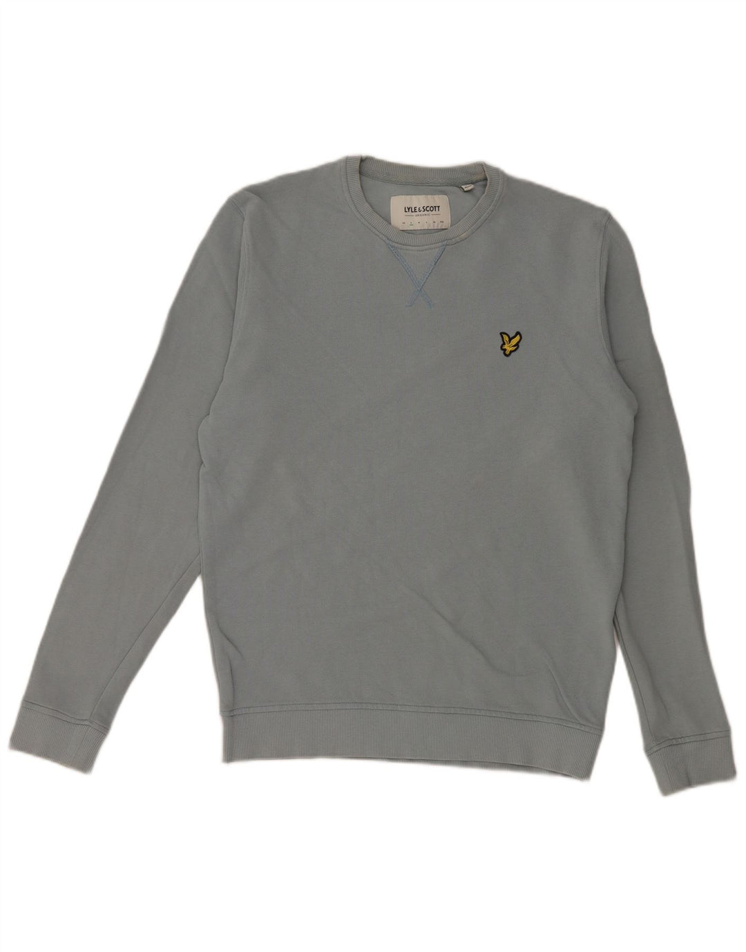 Lyle & Scott Herren-Sweatshirt, Pullover, Größe S, Blau, Baumwolle