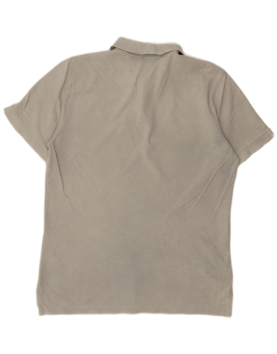 Nike Herren-Poloshirt aus mittelgrauer Baumwolle