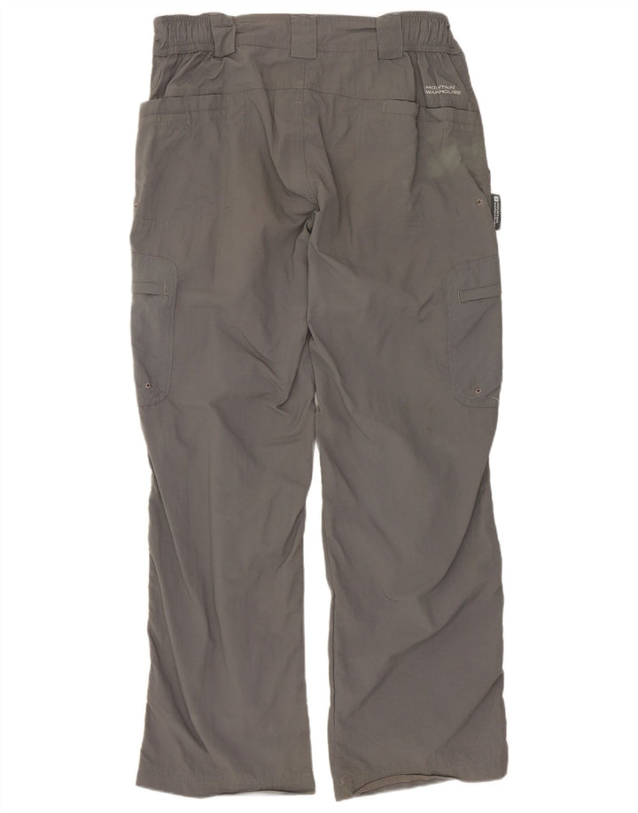 MOUNTAIN WAREHOUSE Damen Gerade Cargohose UK 8 Small W30 L28 Grau