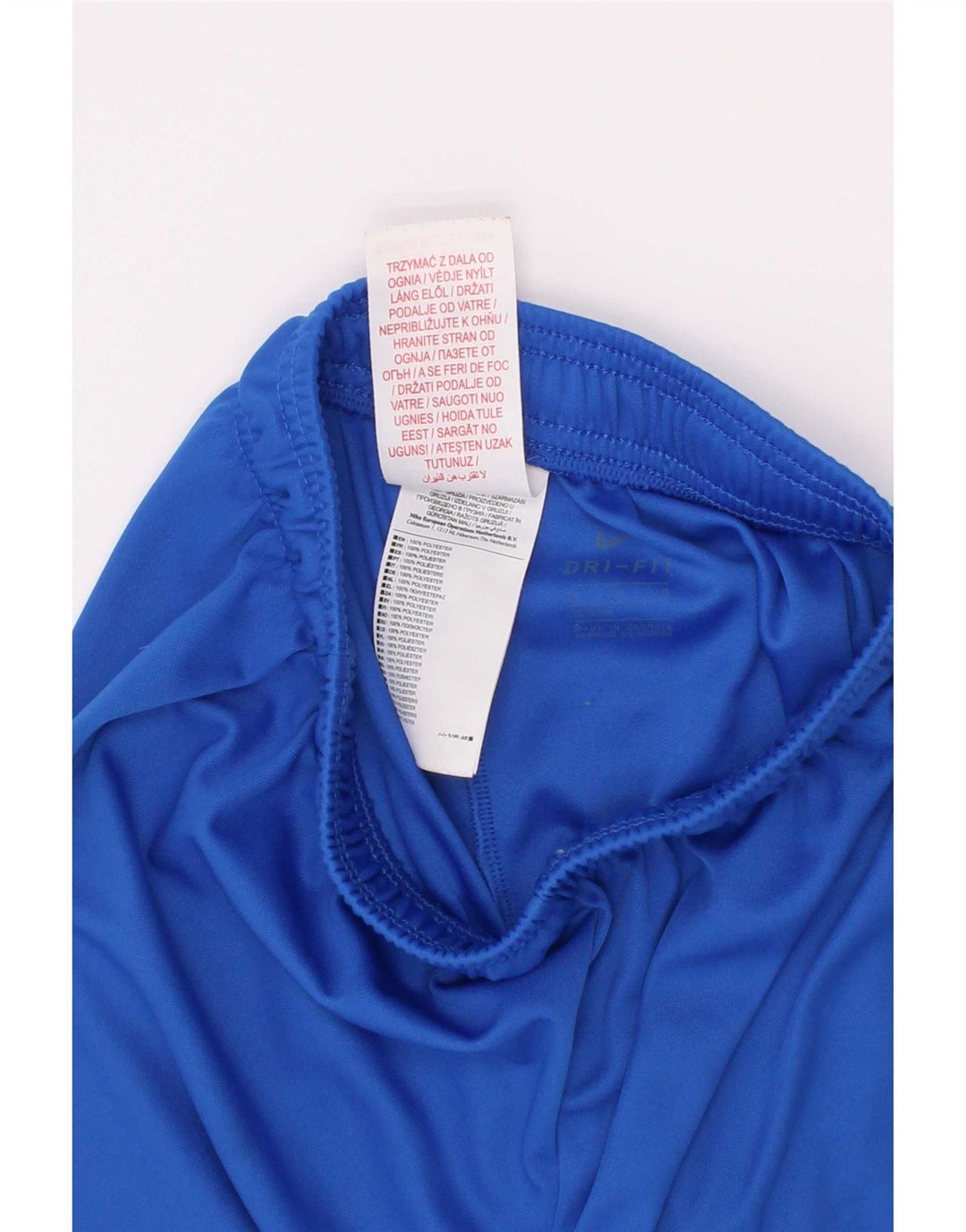 Nike Dri Fit Sportshorts für Jungen, 10–11 Jahre, mittelblaues Polyester
