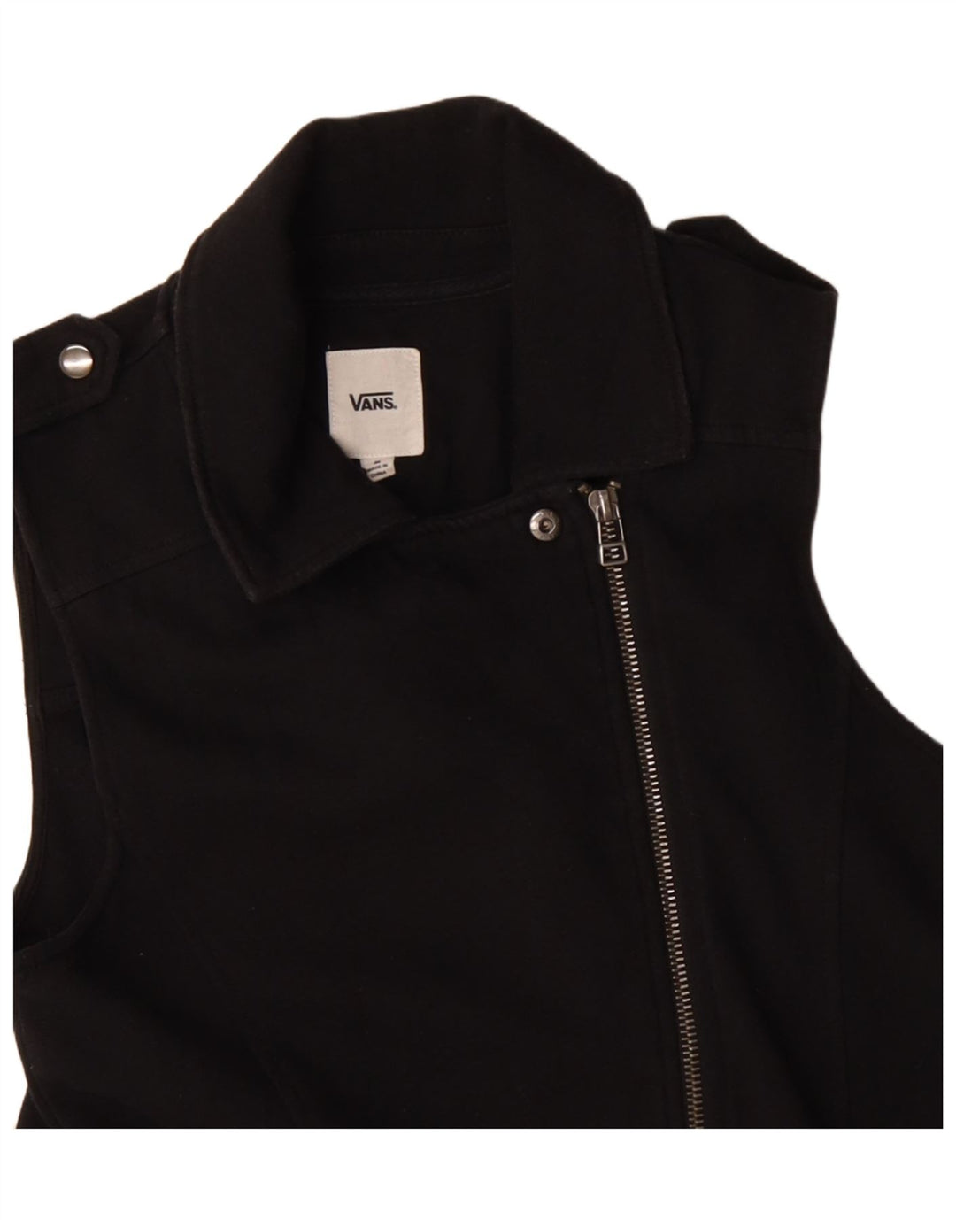 Vans Damen Militärweste UK 12 Medium Schwarz
