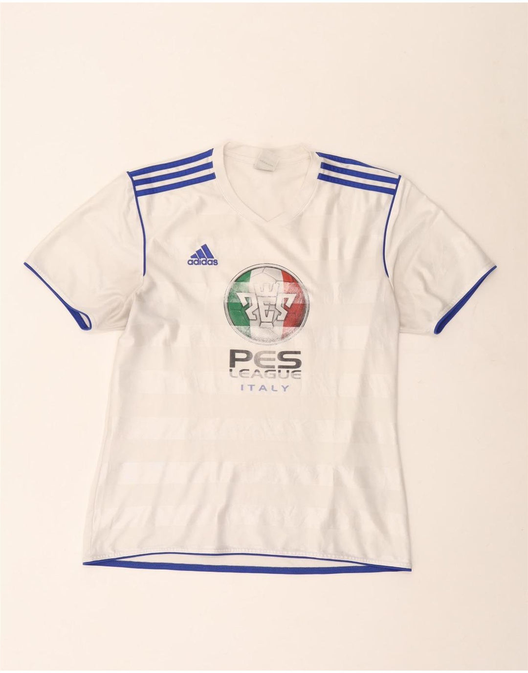 Adidas Herren-T-Shirt mit Grafik, groß, aus weißem Polyester