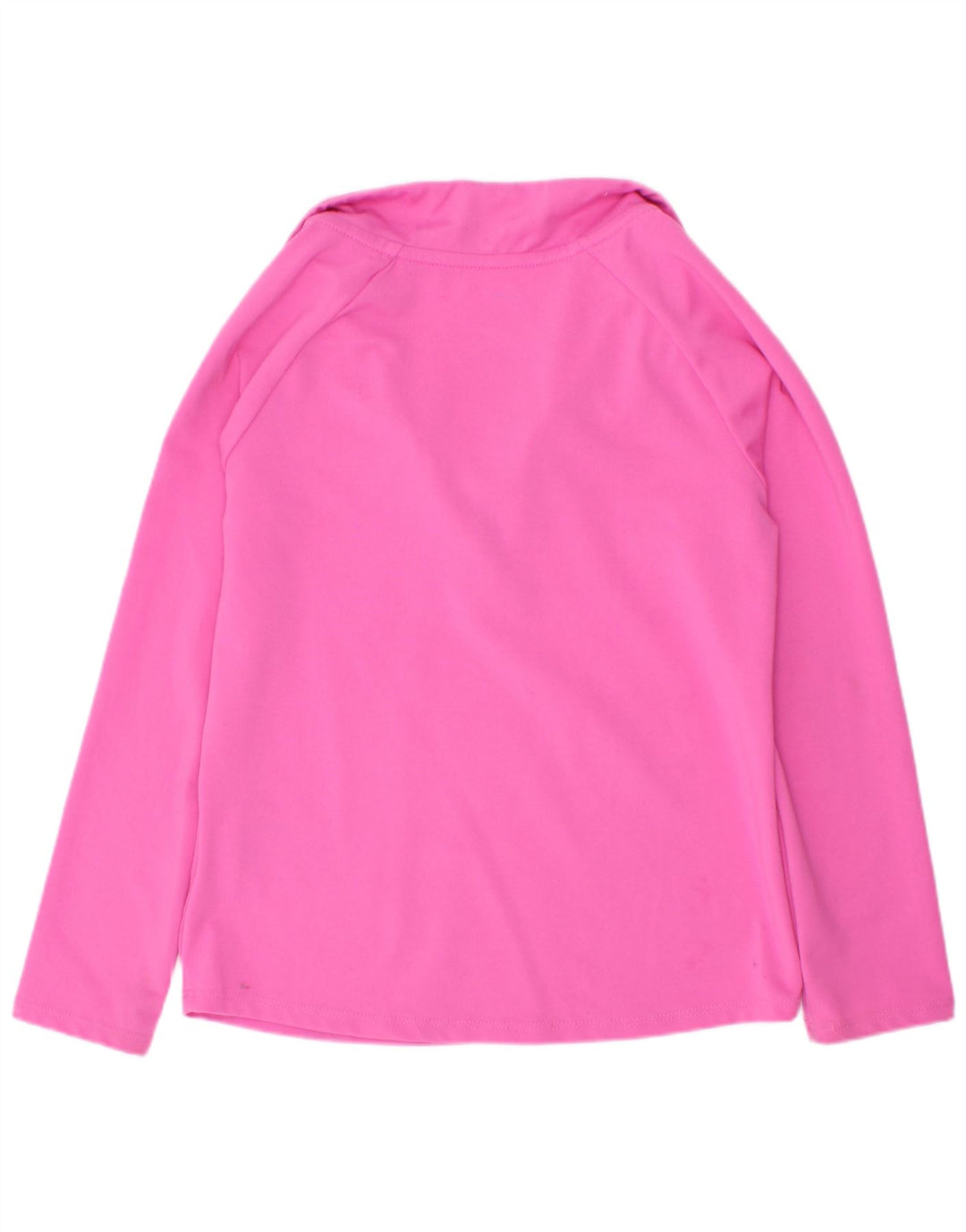 Nike Dri Fit Pullover-Trainingsoberteil für Mädchen mit Reißverschluss, 5–6 Jahre, mittelrosa