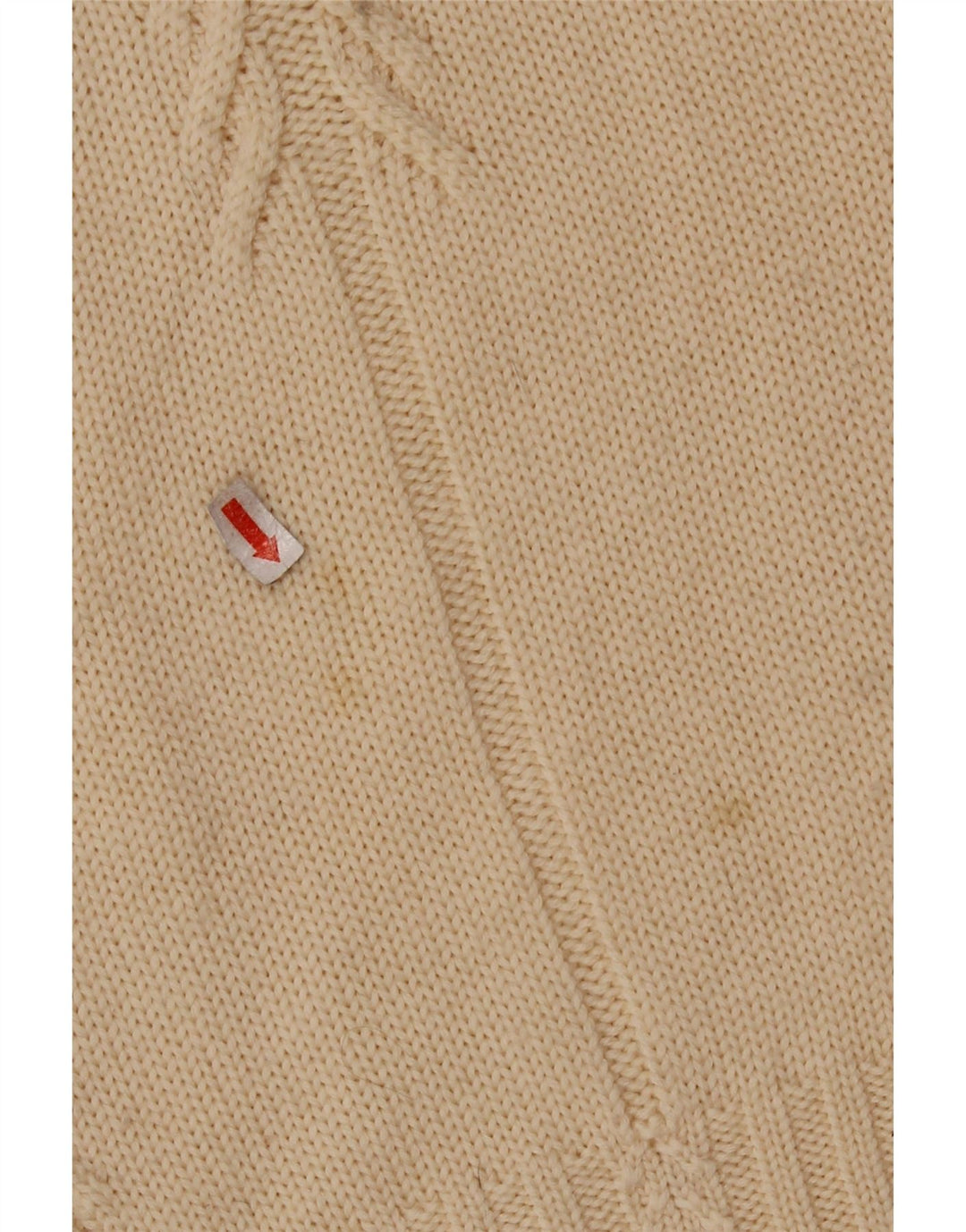 FRANCESCA Rollkragenpullover für Damen, UK 16, Größe L, Beige, Schurwolle