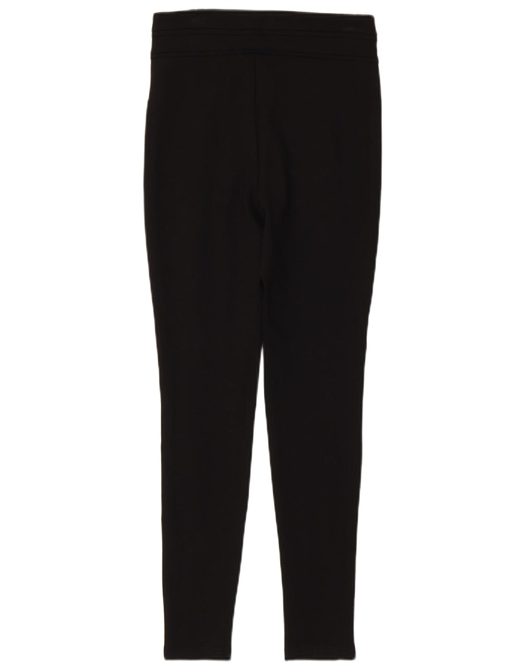 ZARA Skinny-Freizeithose für Damen, Größe S, W26, L27, schwarze Viskose