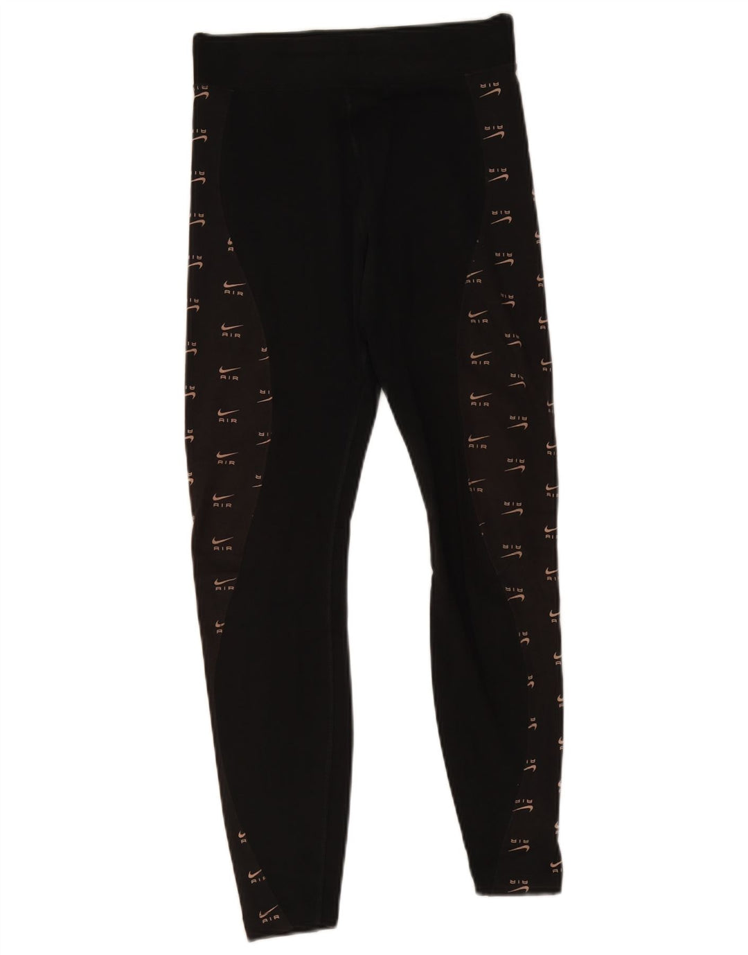Nike Damen Graphic Leggings UK 10 Small Schwarz