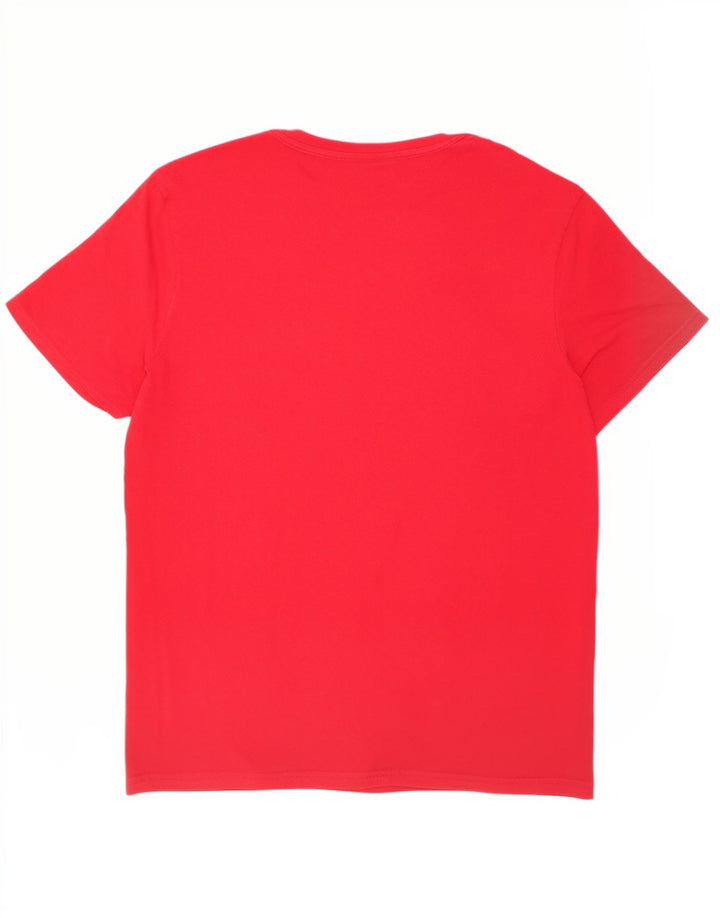 Tommy Hilfiger Herren Grafik T-Shirt Top XL Rot