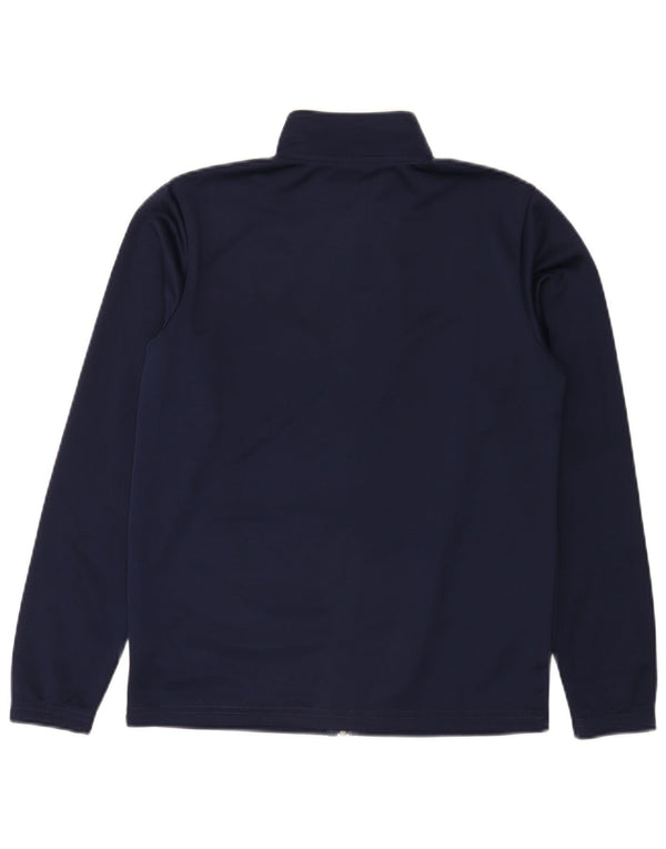 Puma Jungen Santes Creus Trainingsanzug Top Jacke 13-14 Jahre Marineblau Polyester
