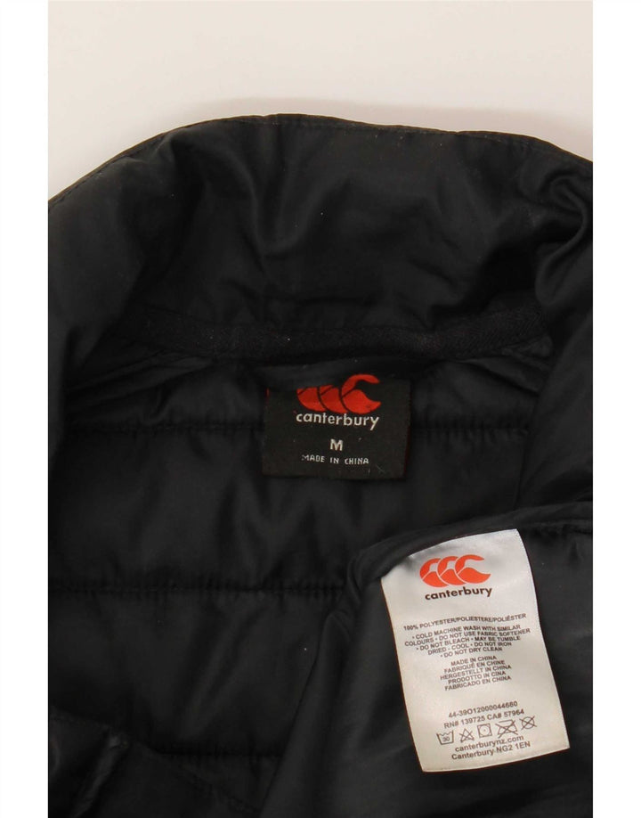 Canterbury Herren Wattierte Jacke UK 38 Medium Schwarz Polyester