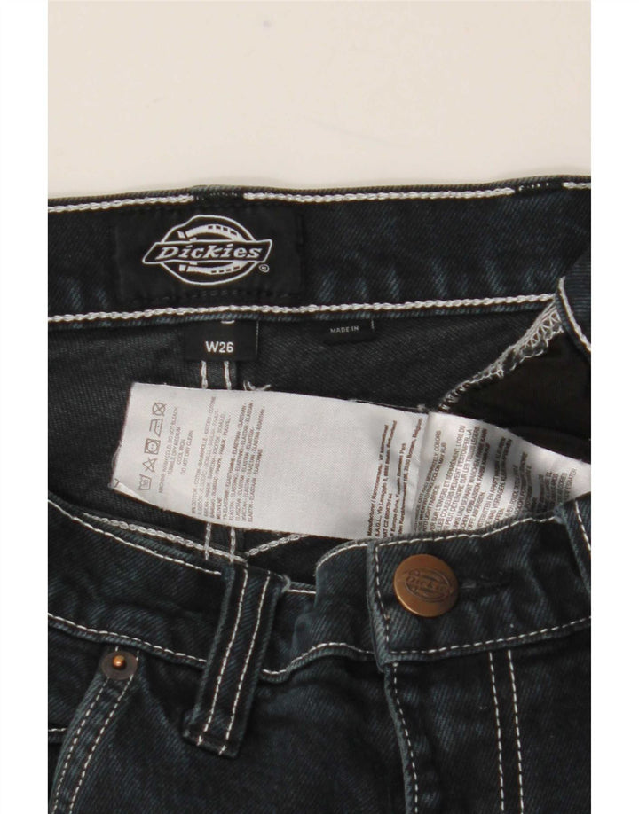Dickies Herren Cargo Slim Jeans W26 L28 Schwarze Baumwolle