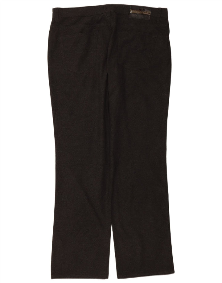 Trussardi Herren-Freizeithose, gerade, W34, L30, grau, Polyester