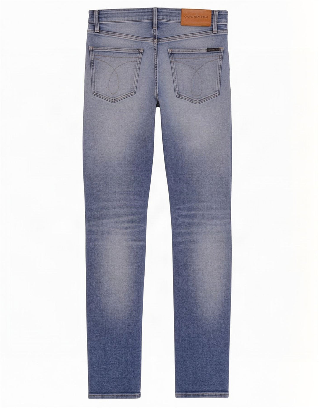 Calvin Klein Herren Slim Jeans W31 L32 Blaue Baumwolle