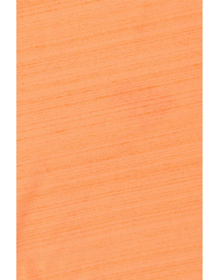 Nike Dri Fit T-Shirt für Jungen, 8–9 Jahre, Größe S, orange gestreift, Polyester