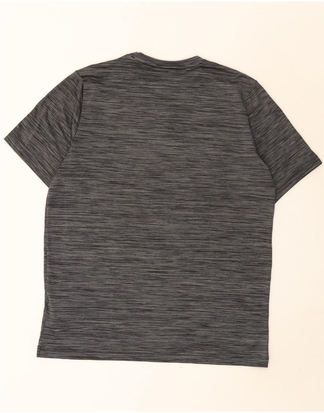 Adidas Herren Aeroready T-Shirt Top Mittelgrau geflecktes Polyester