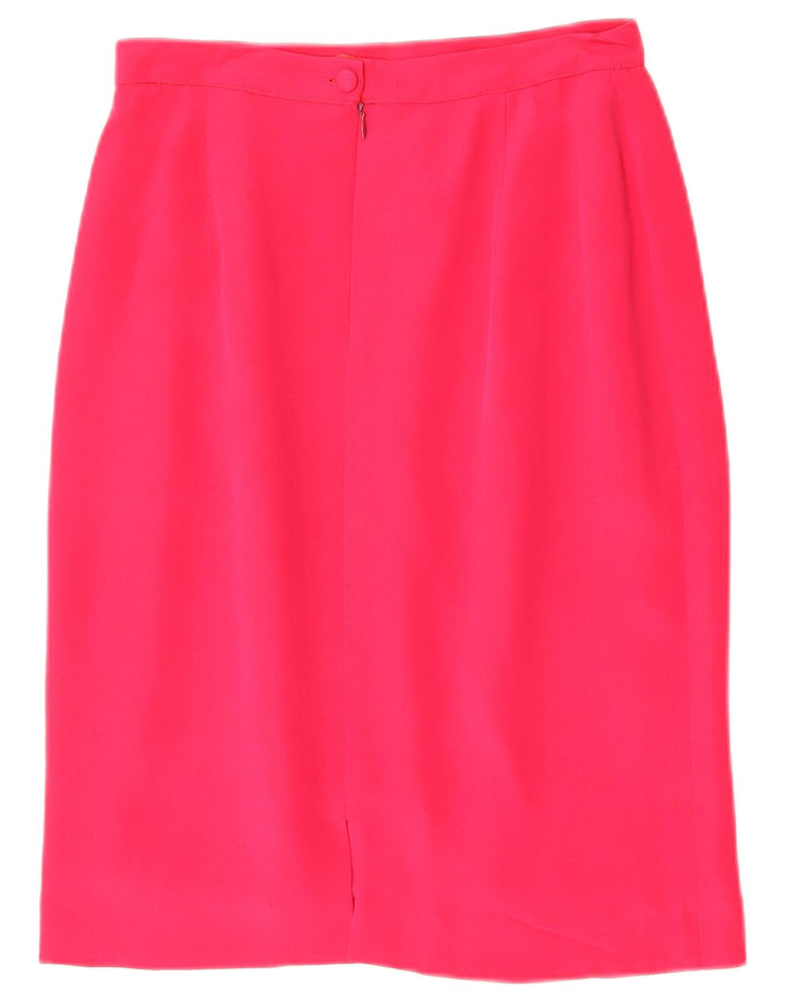 Vintage Damen Bleistiftrock W28 Mittelrosa