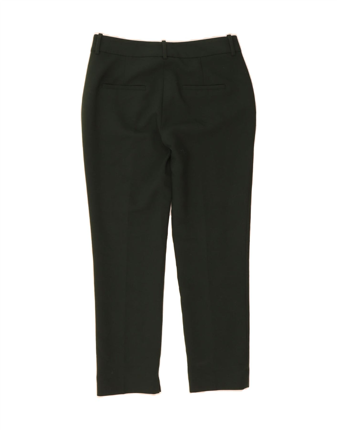 ZARA Womens Slim Chino Trousers Medium W30 L28 Green Polyester Vintage Zara and Second-Hand Zara from Messina Hembry 