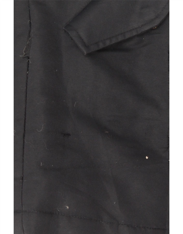 Refrigiwear Wattierte Damenjacke mit Kapuze, UK 16, Größe L, Marineblau, Polyester